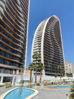 SUNSET WAVES blue sky apartment